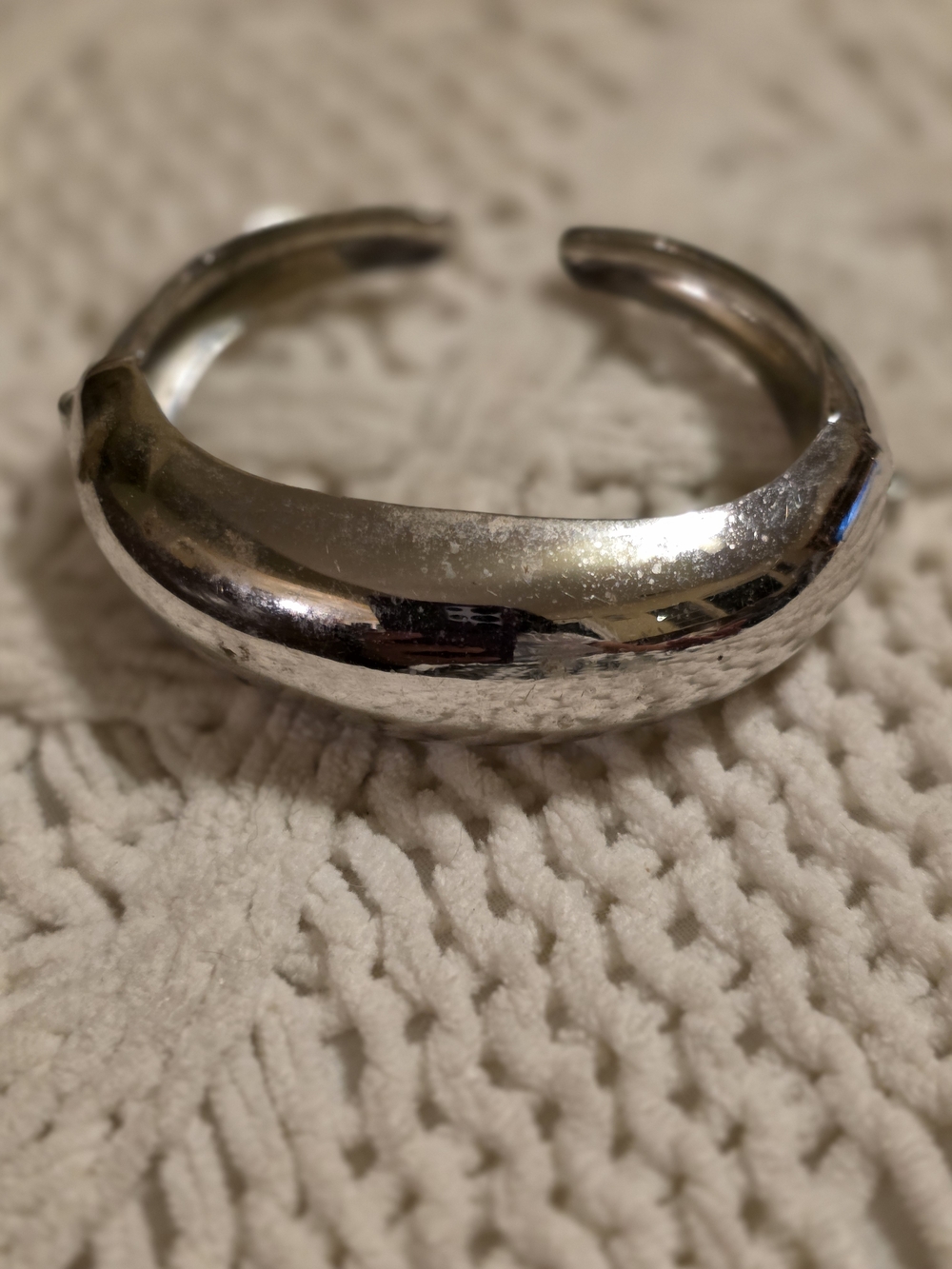 Coro Silver-Tone Cuff Bracelet